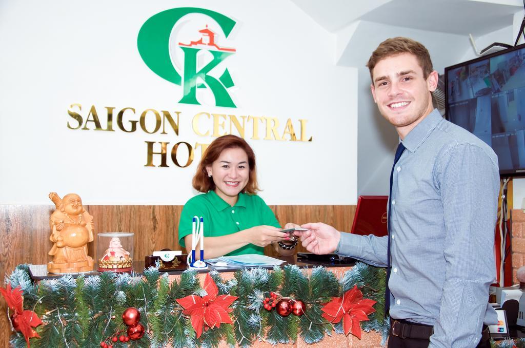 CK Saigon Central Hotel  Ho Chi Minh-stad Buitenkant foto